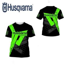 SALE_ Husqvarna Logo Black Green T-Shirt S-5XL Gift For Loves Car CAN'T MISS picture