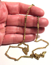 VINTAGE 12K GOLD FILLED CHAIN NECKLACE 18 INCHES 5.3 GRAMS picture