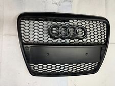 2006 AUDI A6 Grill Bumper Radiator Black Trim Grille RS6 Style picture