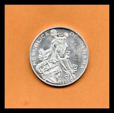 Panama UNC Coin 1 Balboa 1953 Silver Crown Lei .900, 50th Anniversary, 26.73gr. picture