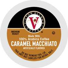 Victor Allen Caramel Macchiato Coffee 12 to 200 Ct Keurig Kcup Pods  picture