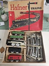 Vintage Hafner 1010 O Windup Locomotive Train Set COMPLETE EXCELLENT CONDITION  picture