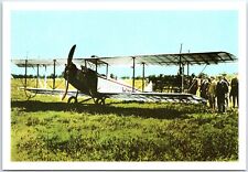 VINTAGE CONTINENTAL SIZE POSTCARD FIRST TORONTO TO OTTAWA AIRMAIL SERVICE [1918] picture