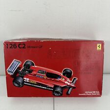 FUJIMI Ferrari 126C2 Monaco GP 1/20 Model Kit Complete Unassembled In Box Rare picture
