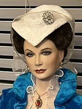 Gone With The Wind Scarlett O’Hara Porcelain Doll 36 Inches Tall OOAK picture