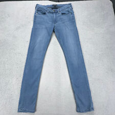 PAIGE Jeans Mens 31 x 32 Light Blue Croft Stretch Slim Skinny Tapered Denim picture