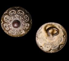 CRUSADER Jerusalem Find Artifact Antiquity Button or Pendant Fleur De Lis Decor picture