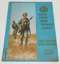 US Army Training Center Fort Jackson South Carolina Company A Yearbook May 1969 picture