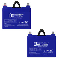 Mighty Max 12V 35AH GEL NB Battery Replaces Cart Tek GRX-850, GRX-1150 - 2 Pack picture