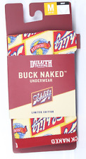 Duluth Men's Schlitz Beer Buck Naked Performance Briefs Size Medium Multi Red picture
