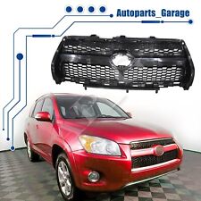 Front Bumper Grille Assembly For 2009 - 2012 Toyota RAV4 Limited Black ABS Grill picture