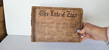 1853 The Lute of Zion antique rare book Carlton & Phillips New York music coll picture
