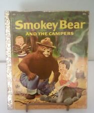 Vintage 1st Edition, 2nd Printing “Smokey Bear & The Campers” Little Golden Book picture