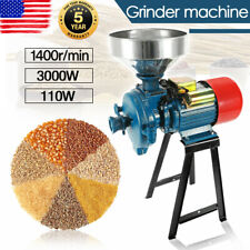 110V Electric Grinder Mill Grain Corn Wheat Feed/Flour Wet&Dry Cereal Machine picture