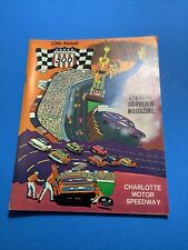 Vintage NASCAR 1972 Winston Cup Charlotte National 500 Race Qualifying Sheet picture