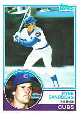 1983 Topps Ryne Sandberg #83 Rookie Chicago Cubs HOF -  picture