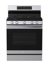 Samsung 30 In 5 Smart Freestanding Gas Range with Griddle in Stainless Steel  picture