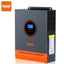 PowMr 5000W Solar Inverter Hybrid Off Grid AC110V 80A MPPT Charger Controller US picture
