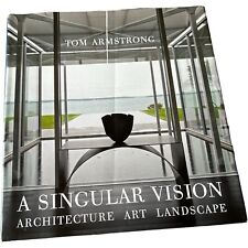 A Singular Vision Architecture Art Landscape Tom Armstong HCDJ First Ed Rare HTF picture