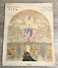 Life Magazine October 24 1918 Allies Der Tag (The Day) Rea Irvin RARE picture
