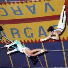 1970s Circus Vargas Flying Acrobat The World Largest Big Top Postcard picture