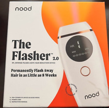 USED - Nood Flasher 2.0 Painless IPL Laser Hair Removal Handset (White) picture