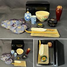 Japanese Tea ceremony Tea box Chabako Vintage Great Condition picture