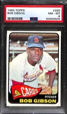 1965 Topps #320 BOB GIBSON PSA 8 50659505  picture