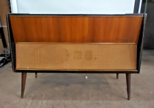 MidCentury German Grundig Stereo Console & Turntable Model K12 ST/US picture