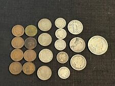 Vintage US Coin Lot of 21 - Various Coins - SEE PHOTOS YOU GRADE picture