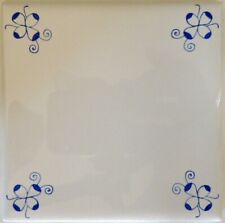 Delft Blue Painted Spider Oxen corners (30) picture