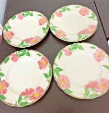 Vintage Franciscan Desert Rose Salad Plates - Set of 4 ~ 8