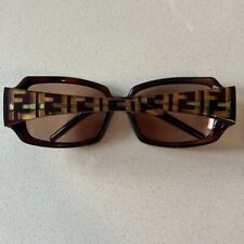Vintage Fendi Brown Sunglasses Y2K picture