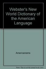 Webster's New World Dictionary of the American Language picture