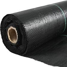 VEVOR 6.5x300ft Woven Weed Barrier Landscape Fabric 3Oz PP Weed Ground Cover picture