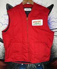 Vintage Bob’s Red Mill Portland Insulated Canvas Work Vest | Made In USA | L picture