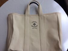 Tory Burch LARGE Mercer St Canvas Tote 16” Rare picture