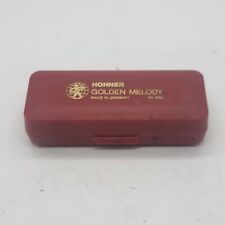  Hohner Golden Melody Harmonica D Key W/ Case 542/20D Hand Made In Germany picture