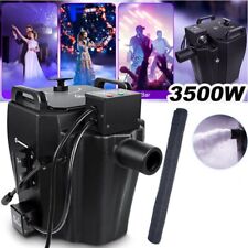 Dry Ice Fog Machine 3500W Low Lying Fog Machine Stage Party Effect Wedding Event picture