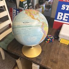 Vintage Replogle World Nation Series Raised Globe by Leroy M. Tolman 16