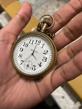 Waltham Vanguard 23 jewel 2'' working pocket watch Antique Replica Gift Occasion picture