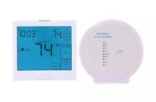 PRO1 Thermostat For Home A/C Heat Control Touchscreen IAQ T955WH 2 PC Controller picture
