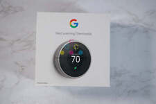Sealed Google Nest Learning Thermostat 3rd Generation Stainless Item# T3007ES picture