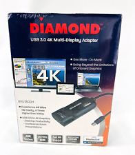 Multimedia USB to HDMI 4K Diamond Multi-Display Adapter with Audio - NEW Sealed picture