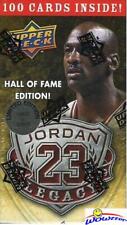 Michael Jordan Hall of Fame Box-100 Cards+1986 Fleer Rookie RP Limited Edtion # picture