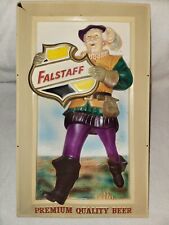 Vintage Falstaff Beer Sign 3D Plastic Schlitz LoneStar Pearl Dixie SEE ALL PHOTO picture