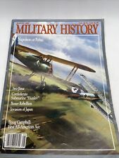 Military History Magazine August 1985 Vintage Excellent Condition Near Mint picture