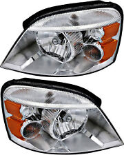 For 2004-2007 Ford Fiesta Monterey Headlight Halogen Set Pair picture