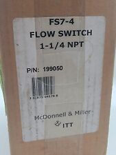 Mcdonnell-Miller,FS7-4W,Flow Switch 1-1/4 In 300 PSI picture