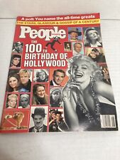 Vintage People Weekly Magazine February 9, 1987 The 100th Birthday Of Hollywood picture
